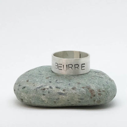 BAGUE ANNEAU PERSONNALISABLE - Maison Vanité