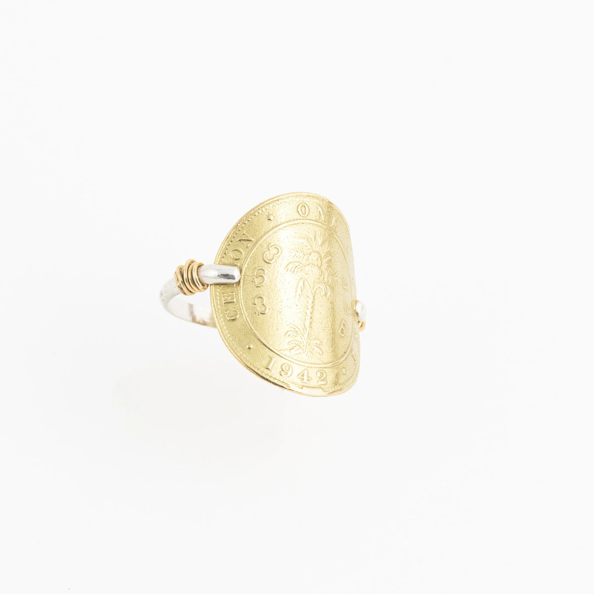 BAGUE PIÈCE PALMIER